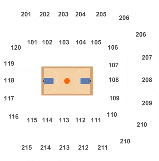 Tulane Green Wave Tickets - K Rock Center Seating Chart (525x525), Png Download