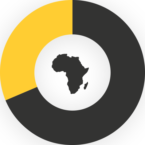 About ⅔ Of The Population In Sub-saharan Africa Lives - Bless The Memes Down In Africa (472x472), Png Download