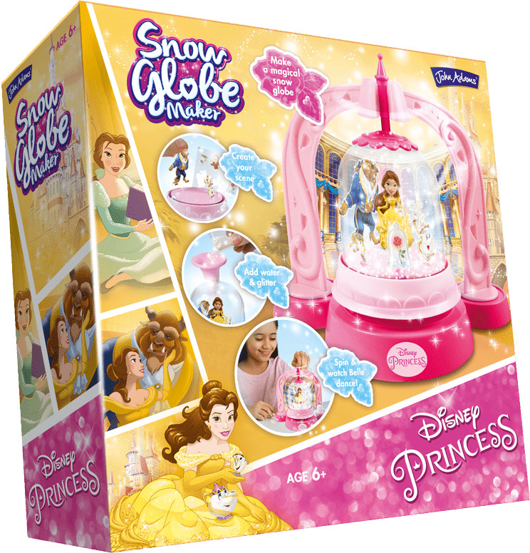 Bellesnowglobe 0004 Disney Princess Belle Snow Globe - Disney Princess Beauty And The Beast Snow Globe Maker (744x776), Png Download