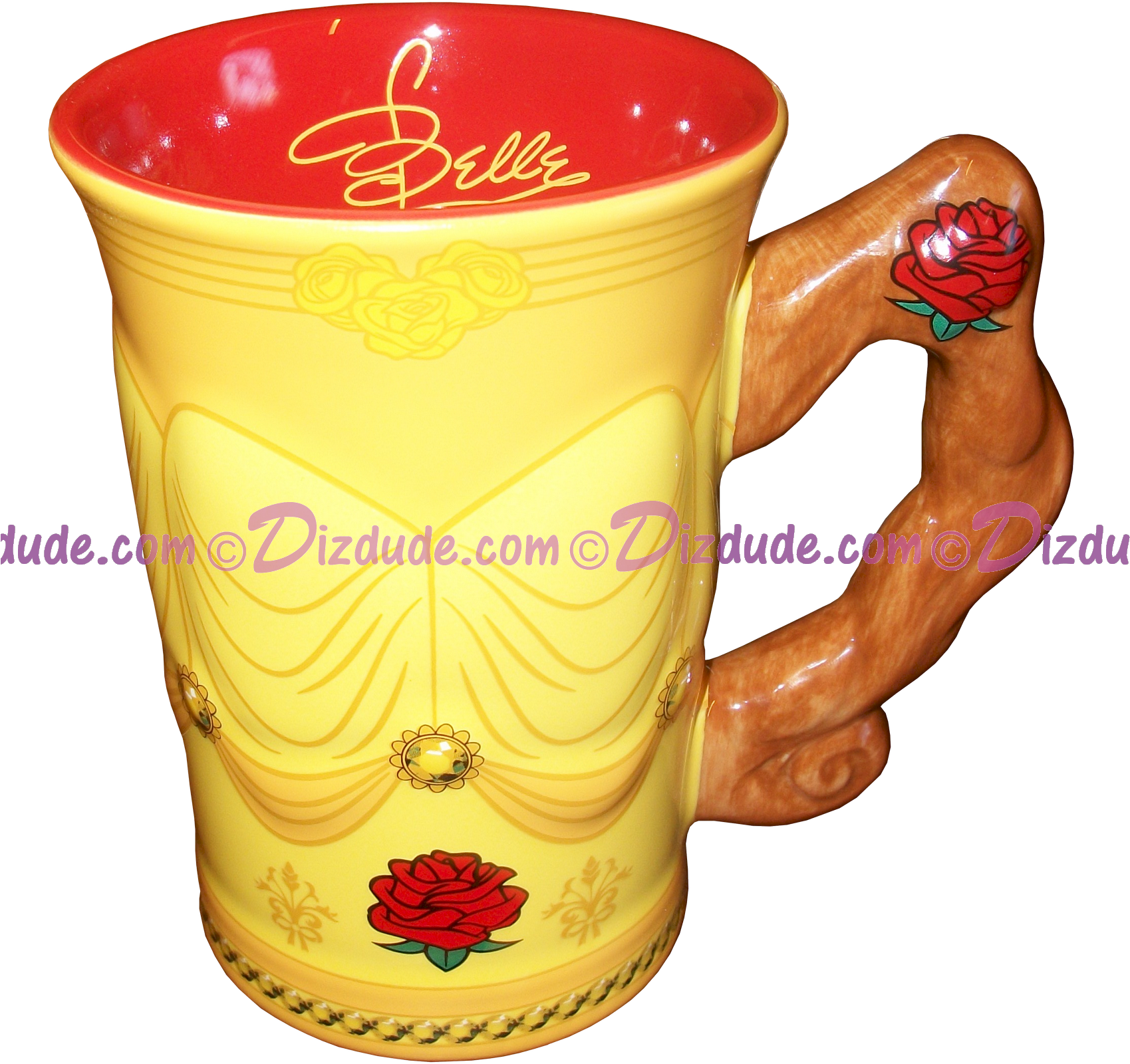 Disney Belle Sculptured Mug - Disney Princess Mug (1700x1753), Png Download