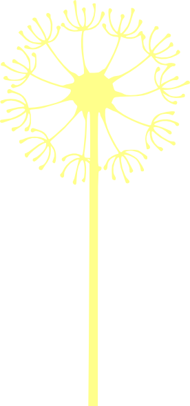Yellow Dandelion Png - Dandelion Clip Art (276x588), Png Download