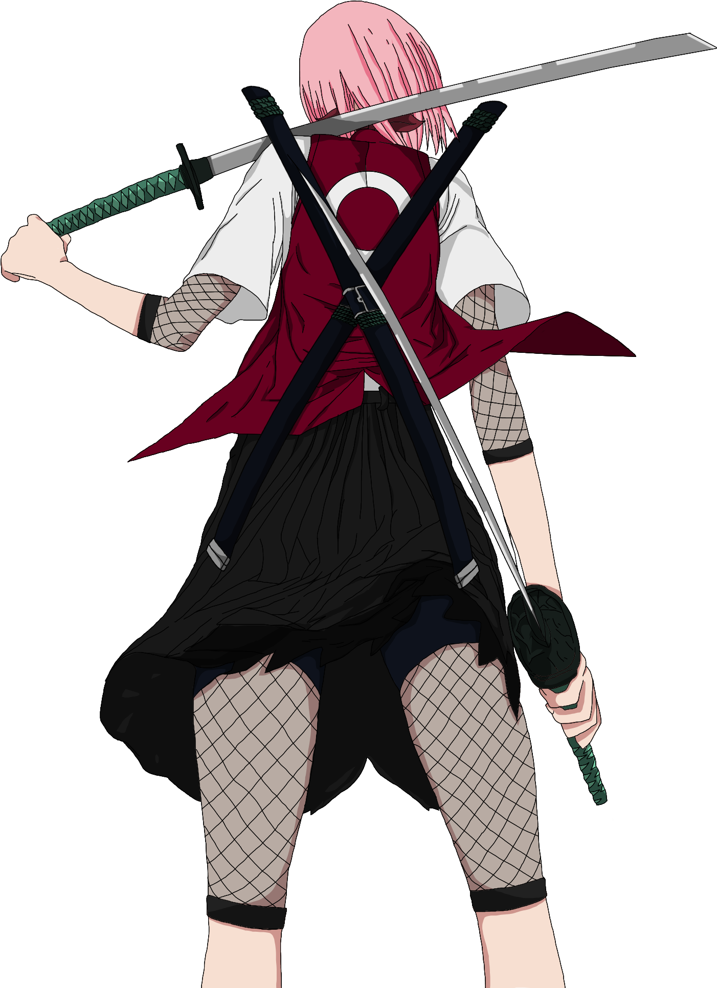 #sakuraharuno #haruno #oc #pov #naruto #katana - Sakura Haruno Oc (1440x2028), Png Download