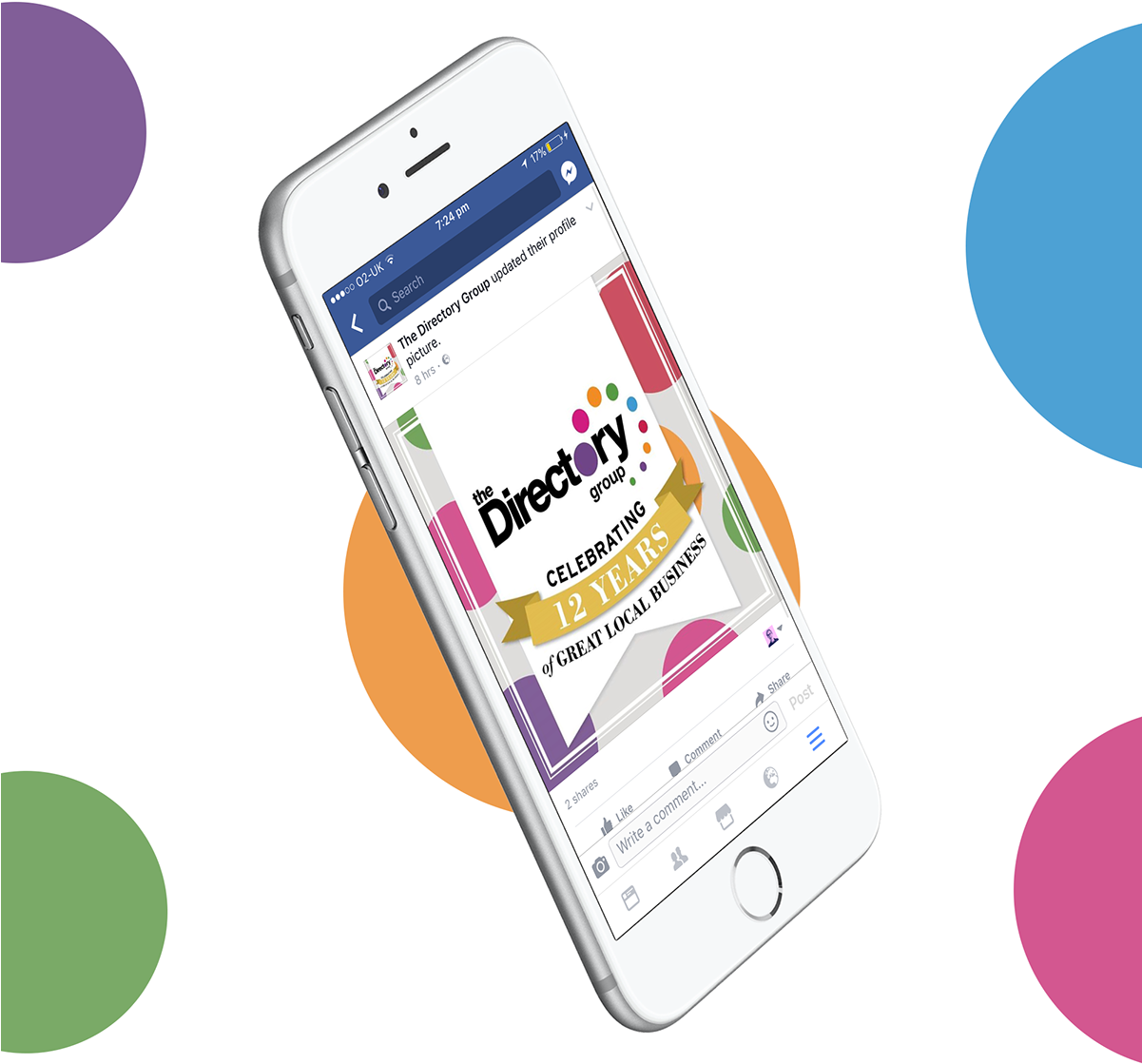 Combining A Golden Banner And Classic Serif Typeface - Iphone (1200x1200), Png Download