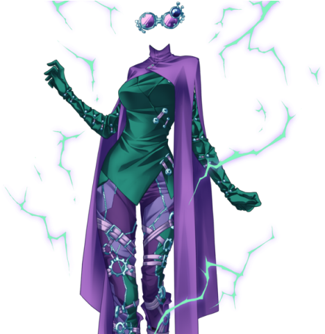 Mad Scientist - Mysterious Enchantress Set Eldarya (640x480), Png Download