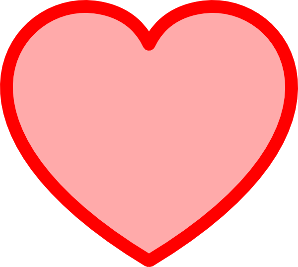 Red Heart Tinted Middle Clip Art - Robo Knight Power Rangers Deviantart (600x537), Png Download