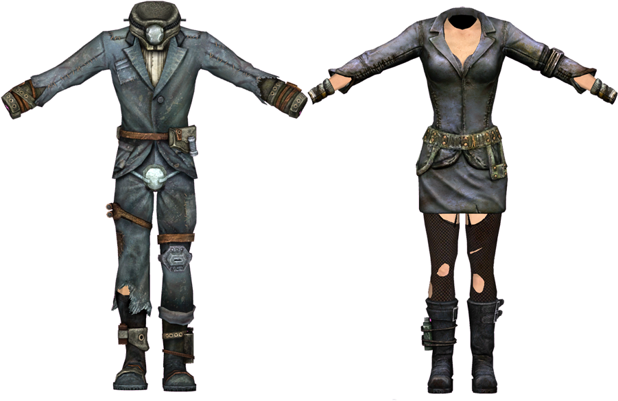 Merc Charmer Outfit - Fallout New Vegas Merc Charmer (900x620), Png Download