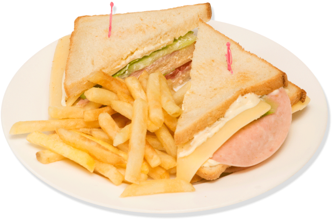Chicken Club Sandwich - Club Sandwich (700x700), Png Download