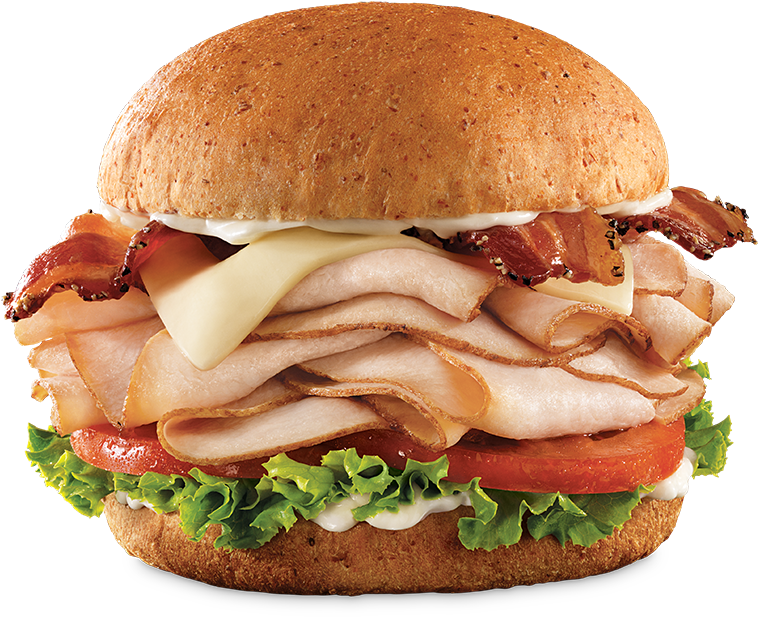 Grand Turkey Club - Arby's Turkey Club (1000x835), Png Download