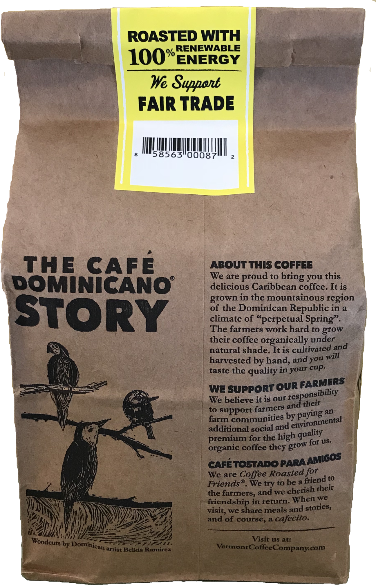 16oz Package Of Cuatro Blend - Cuatro (1328x2048), Png Download