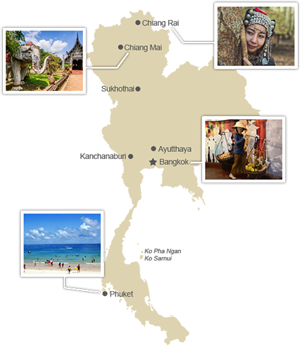 Thailand Regional Guide Map - Atlas (423x486), Png Download