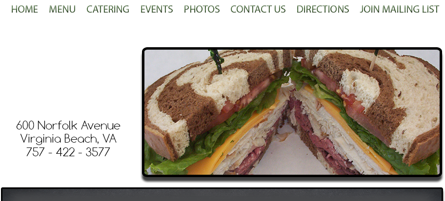 Menu Departments > Main Menu > Club Sandwiches - Virginia (950x450), Png Download