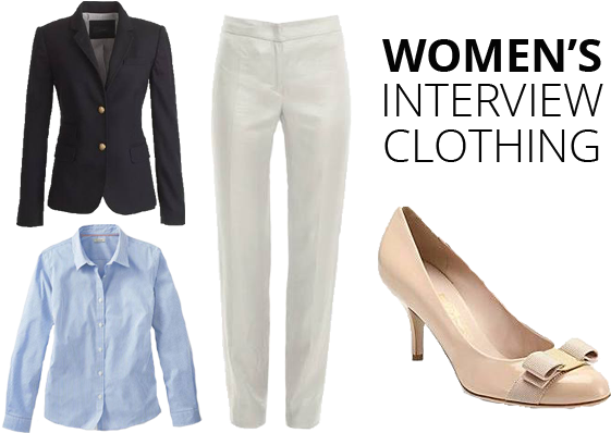 Womens Interview Outfit What To Wear To An - Jacket (588x400), Png Download