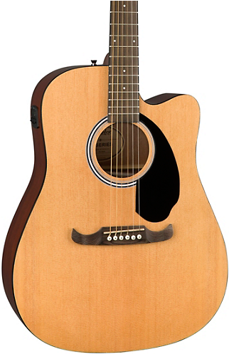 Fa-125ce Dreadnought Rosewood Finger Board Natural - Acoustic Guitar (825x496), Png Download