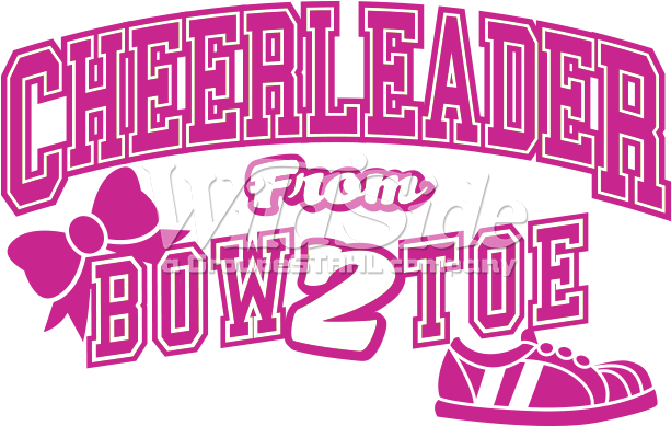 Cheerleader From Bow 2 Toe - T-shirt (675x675), Png Download