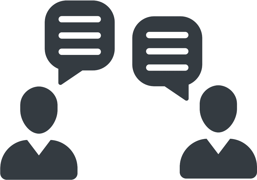 Btw News People Talking Icon - Speech (1200x1200), Png Download