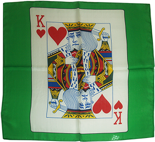 Card Silk 24 Inch - Card Silk 24 (king Of Hearts) By Stolina Magic (400x400), Png Download
