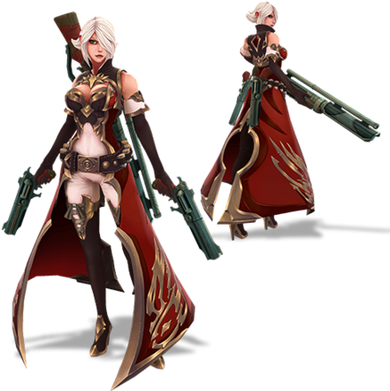 Jade Model Update - Battlerite Champions Png (450x463), Png Download