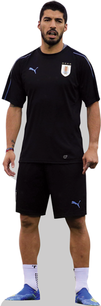 Luis Suarez - Cardboard Cutouts (1200x600), Png Download