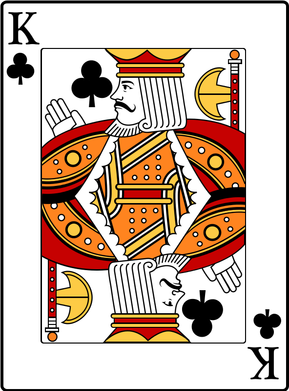 King Of Clubs Png (800x800), Png Download