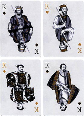 King Henry Viii British Monarchy Playing Cards By Lux - English Monarchs Tally Ho Playing Cards (400x400), Png Download