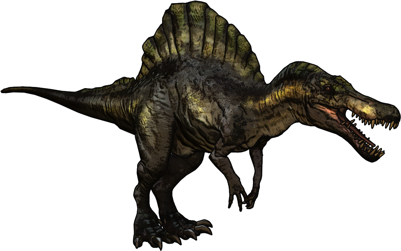 Spino - Dinosaurs Spinosaurus (1297x812), Png Download