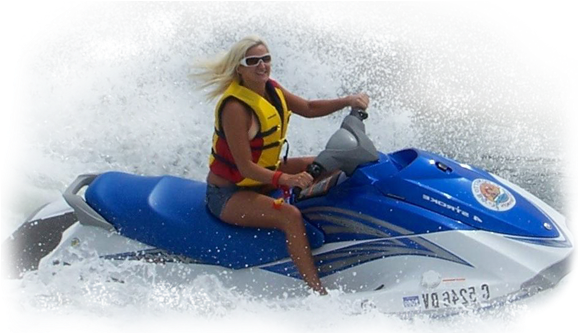 Oob Old Orchard Beach Jet Ski Rentals - Jet Ski Riders Png (600x332), Png Download