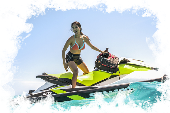 Https - //www - Jetscoot - Com/pub/media/warcelona - Sea Doo Gti 2017 (600x402), Png Download