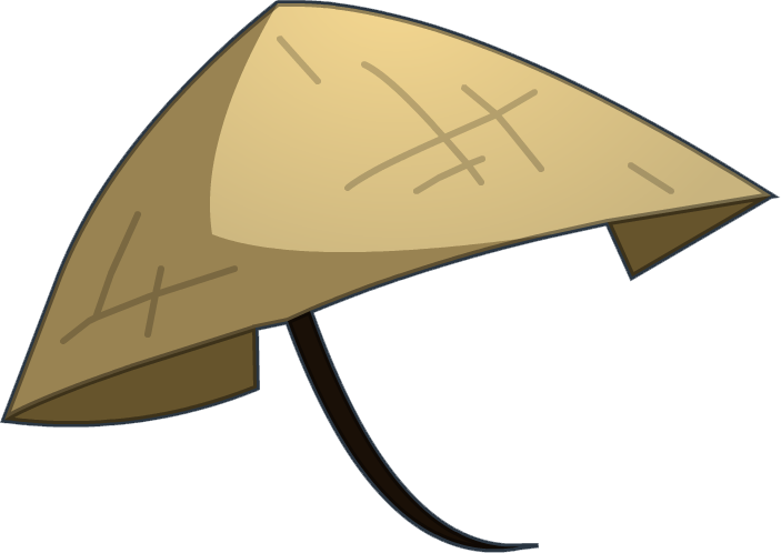 Free Sombrero Png - Sombrero De Bambu Png (703x498), Png Download