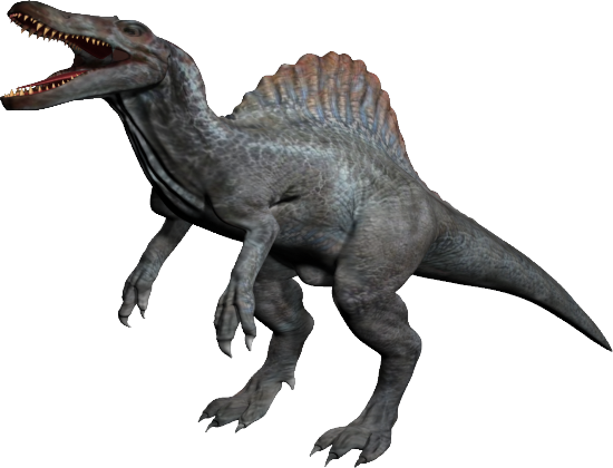 Above 60 Feet - Spinosaurus Png (550x420), Png Download