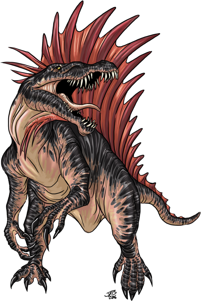 Spinosaurus By Prodigyduck On Deviantart - Spinosaurus (786x1017), Png Download