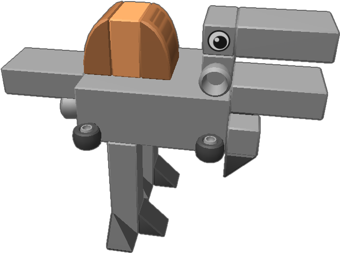 I Did My Fav Dino A Spinosaurus - Assault Rifle (768x768), Png Download