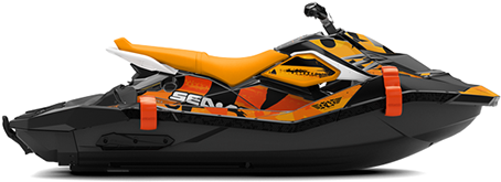 2018 Sea-doo Spark - Sea Doo Spark Trixx 2018 (468x257), Png Download