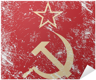 Soviet Union Retro Flag Poster • Pixers® • We Live - Foldable Shopping Bag Maria (400x400), Png Download