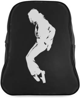Super Star Michael Jackson Black And White School Backpack/large - Cool Michael Jackson Wallpaper Iphone 6 (500x500), Png Download