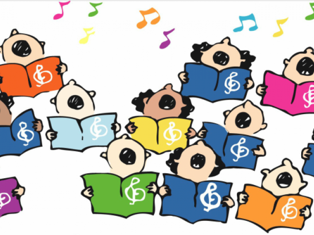 Chorus Clipart Karaoke Singer - Music Choir (640x480), Png Download