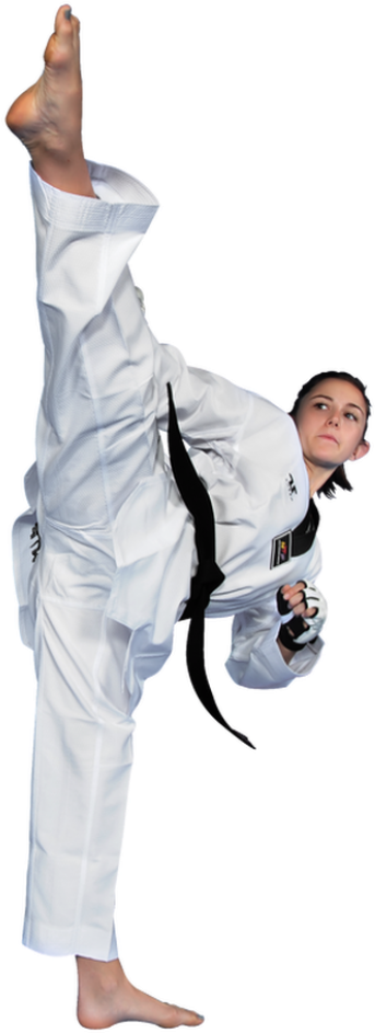 Tusah Wtf Approved Taekwondo Fighter Uniform - Taekwondo Png (1000x1000), Png Download