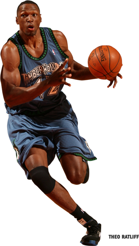 Member When We Traded Kevin Garnett For Big Al, Gerald - Dribble Basketball (705x906), Png Download