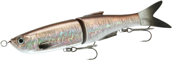 Savage Gear Dirty Silver Flash Jointed 3d Glide Swimmer - Savage Gear 3d Bleak Jointed Glide Swimmer - Savage (640x339), Png Download