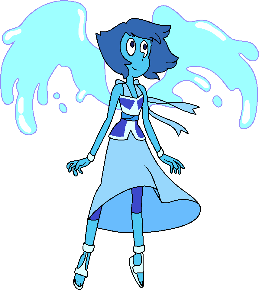 Steven Universe Lapislazuli Crystalgems Lapis Lazuli - Lapis Lazuli Crystal Gem Outfit (1003x1078), Png Download