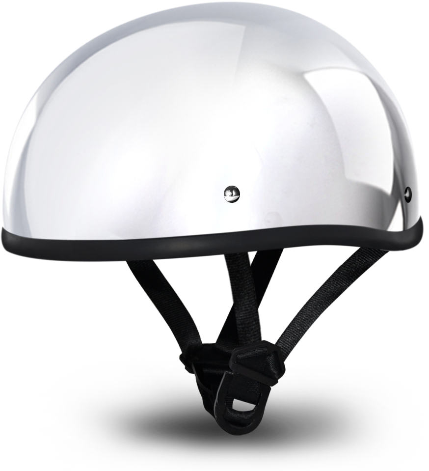 Biker Mall - New!!! Slim Line Daytona Helmets *skull Cap Style Motorcycle (1000x1000), Png Download