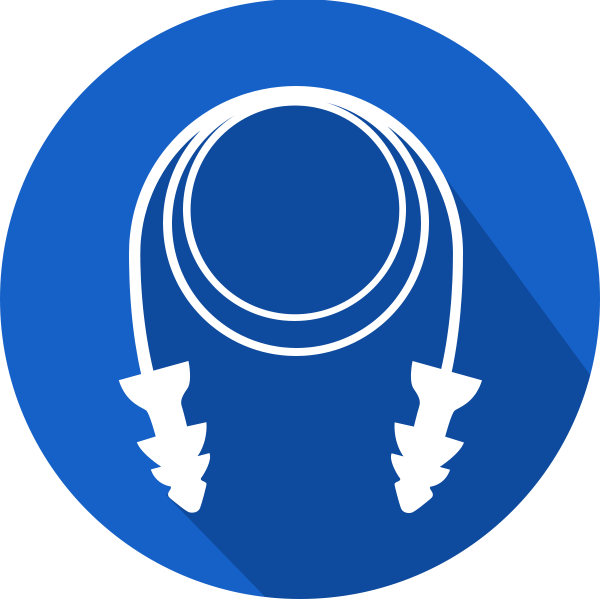 Ear Plugs - Lubuntu Logo Start Button (600x600), Png Download