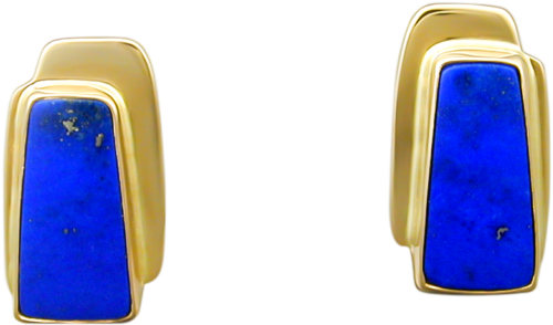 Sheet Earrings With Lapis-lazuli - Earrings (1024x768), Png Download