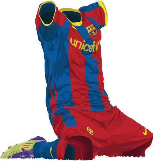 Fc Barcelona 2010/11 Champions League Winners - Barcelona Players Png (630x819), Png Download