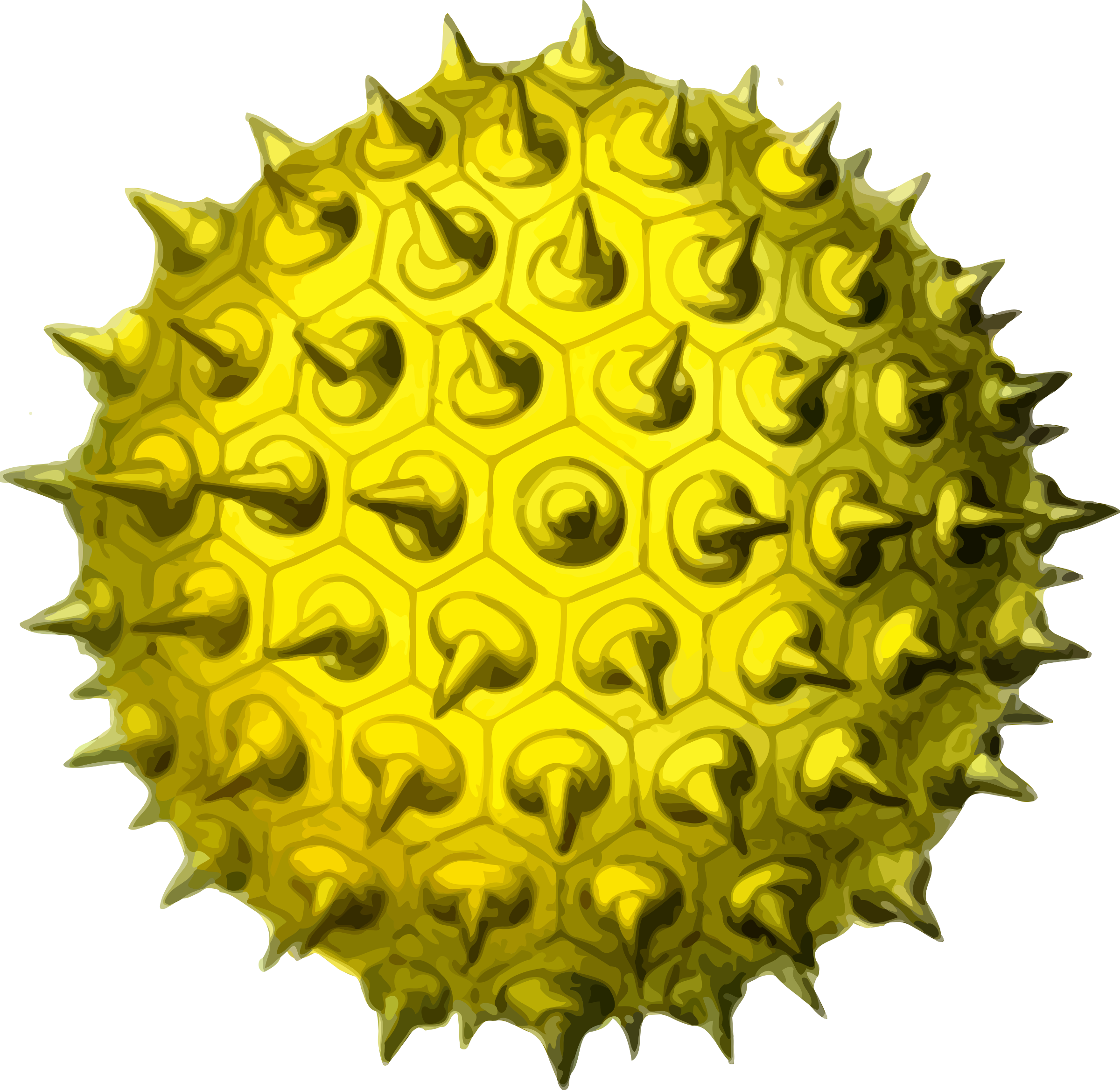 This Free Icons Png Design Of Pollen 2 (2400x2335), Png Download