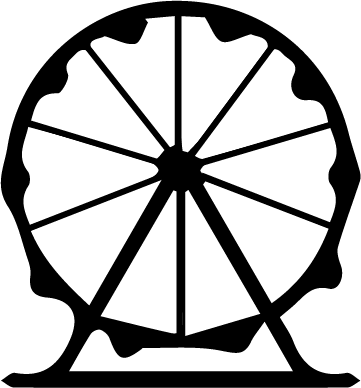 Amusement Park Icon - Amusement Park Png Icon (361x388), Png Download