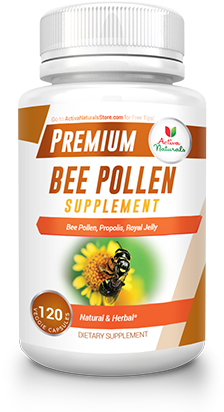 Bee Pollen Supplement Bottle - Bee Pollen Supplements (320x430), Png Download