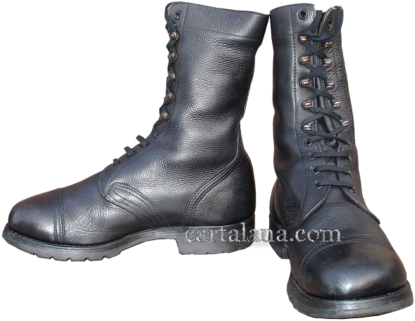 The Real Danish Military Boots Are Obligatory Marked - Work Boots (589x456), Png Download