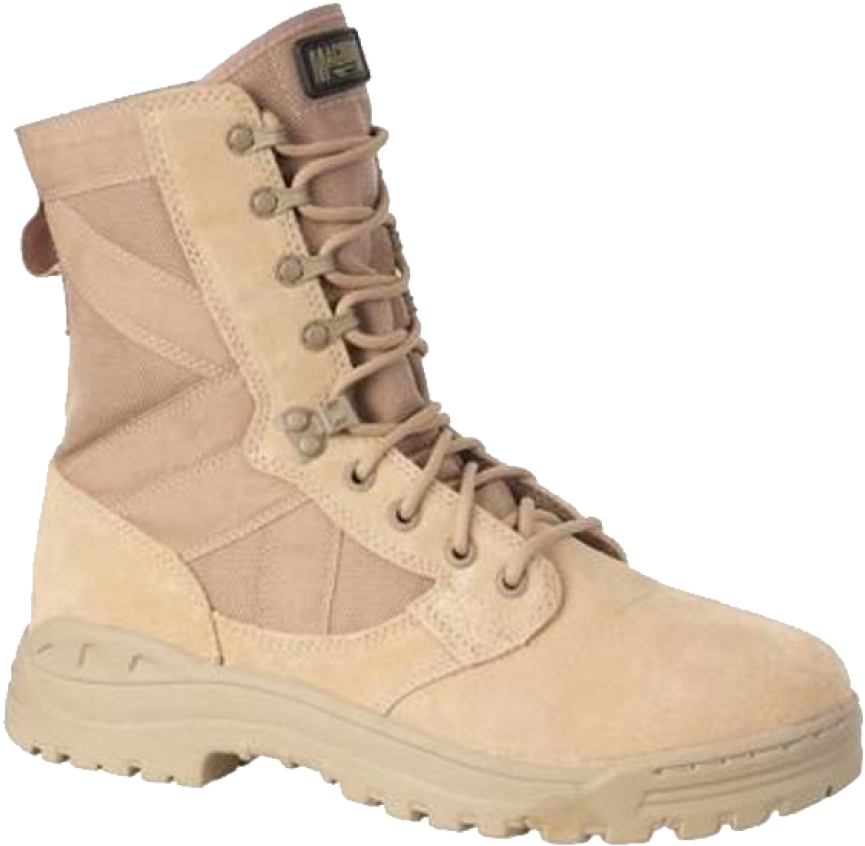 Genuine British Army Desert Combat Boots 2172 - British Boot (950x950), Png Download
