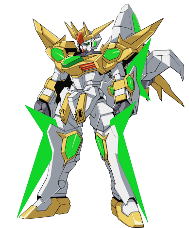 Star Winning Gundam (390x478), Png Download