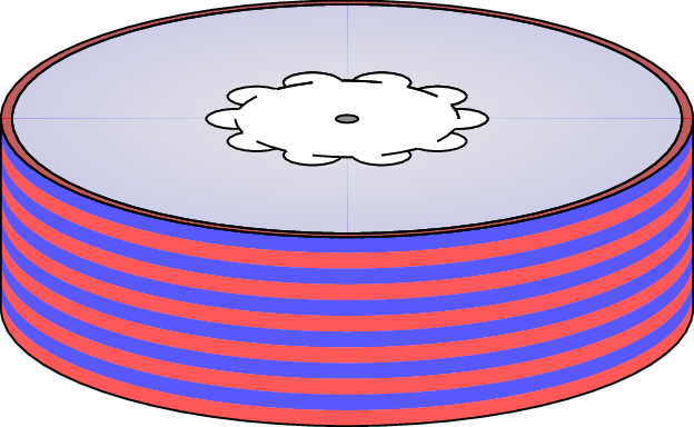 How Can I Improve An Eccentric Annular Plate Figure - Circle (624x384), Png Download